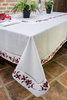 TABLECLOTH WITH EMBROIDERY EDGING II