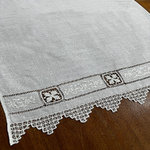 THREAD TOWEL EMBROIDERED CLOVER BAPTISM