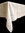 WHITE EMBROIDERED LINEN TABLECLOTH
