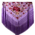 Manila silk shawl 21