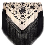 Manila silk shawl 28