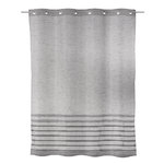 CURTAINS STITCHES LINES GREY