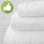 550 grs. COTTON WHITE TOWELS