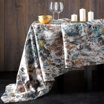 STAIN-RESISTANT TABLECLOTH BIRD