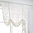 TRANSPARENT EMBROIDERED TULLE CURTAIN