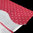 CURTAIN RED HEART FABRIC
